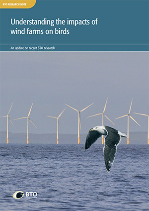 BTO Research Note - Impact of wind farms cover BTO Research Note - Impact of wind farms cover